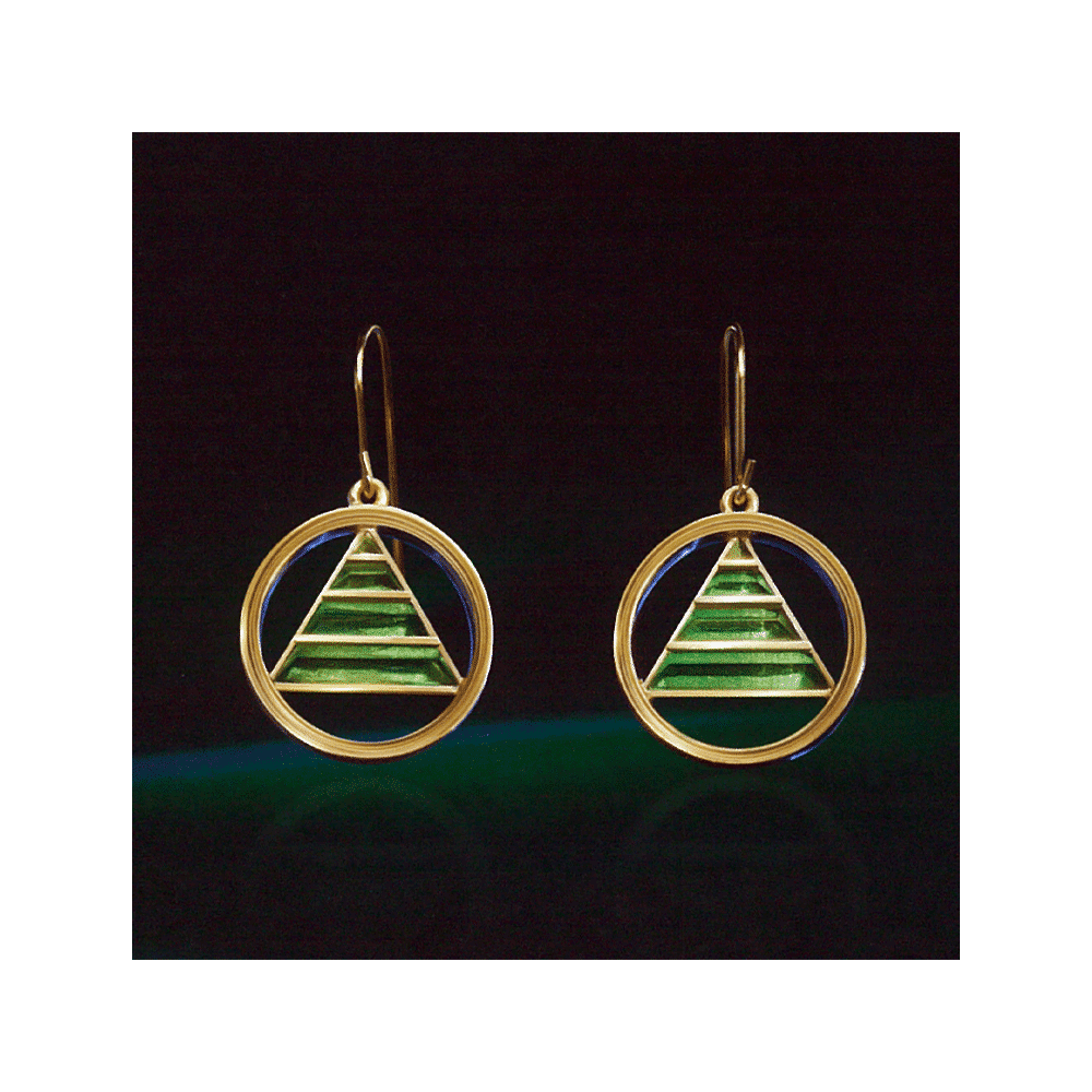 Dianetika-fülbevaló