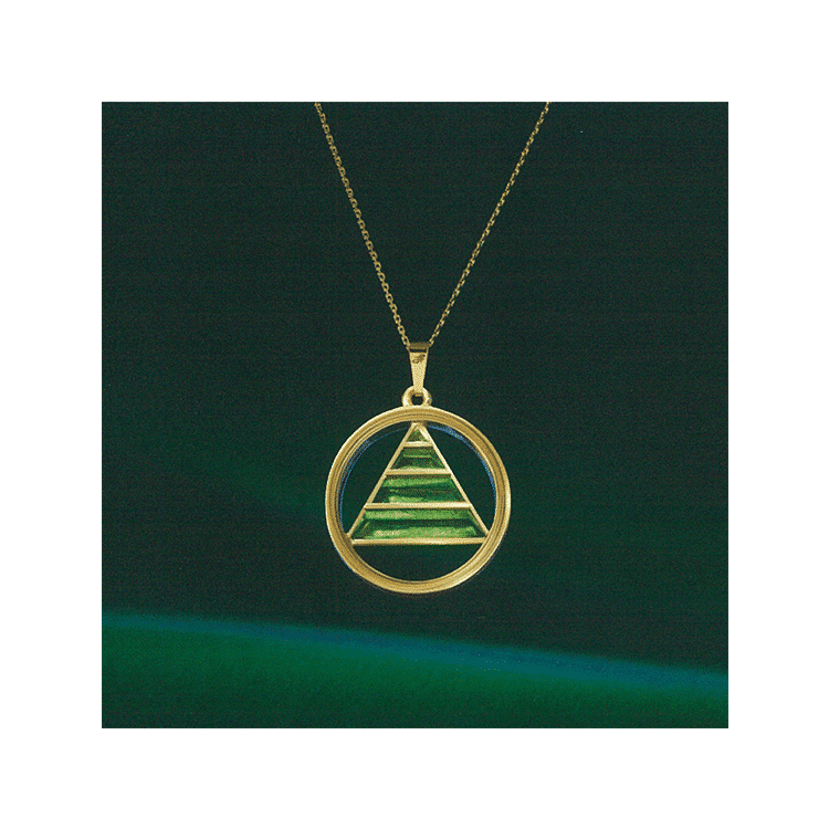 Nyaklánc Dianetika-medállal