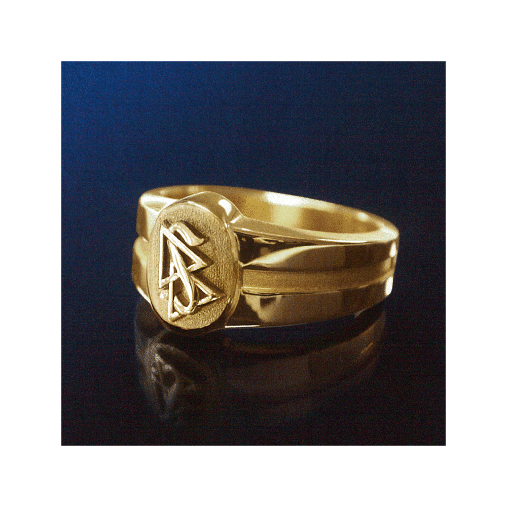 Arany Szcientológia-gyűrű (nagy)