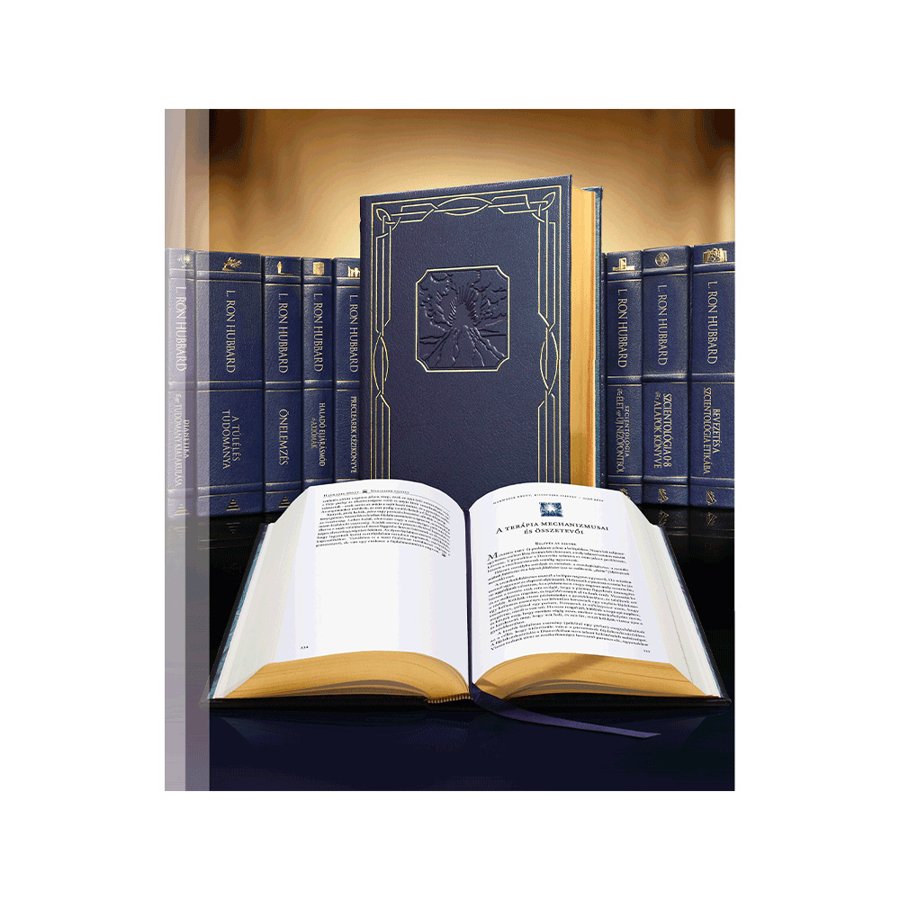 Alapok bőrkötéses kiadás (kék)