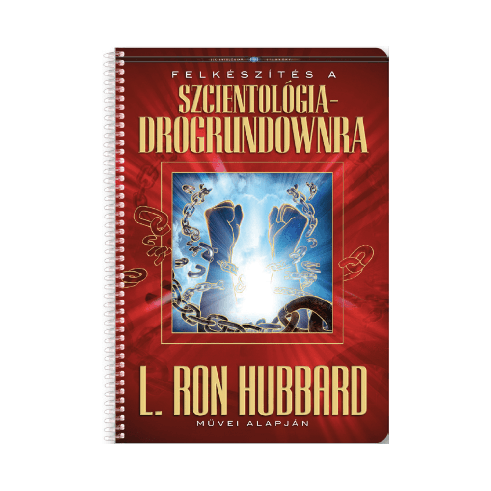 Indoctrination Binder: SCN Drug RD (Felkészítés a Szcientológia-drogrundownra) spirálkötéses