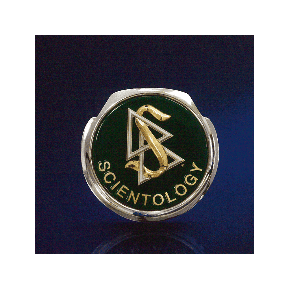 Szcientológia medalion autóembléma