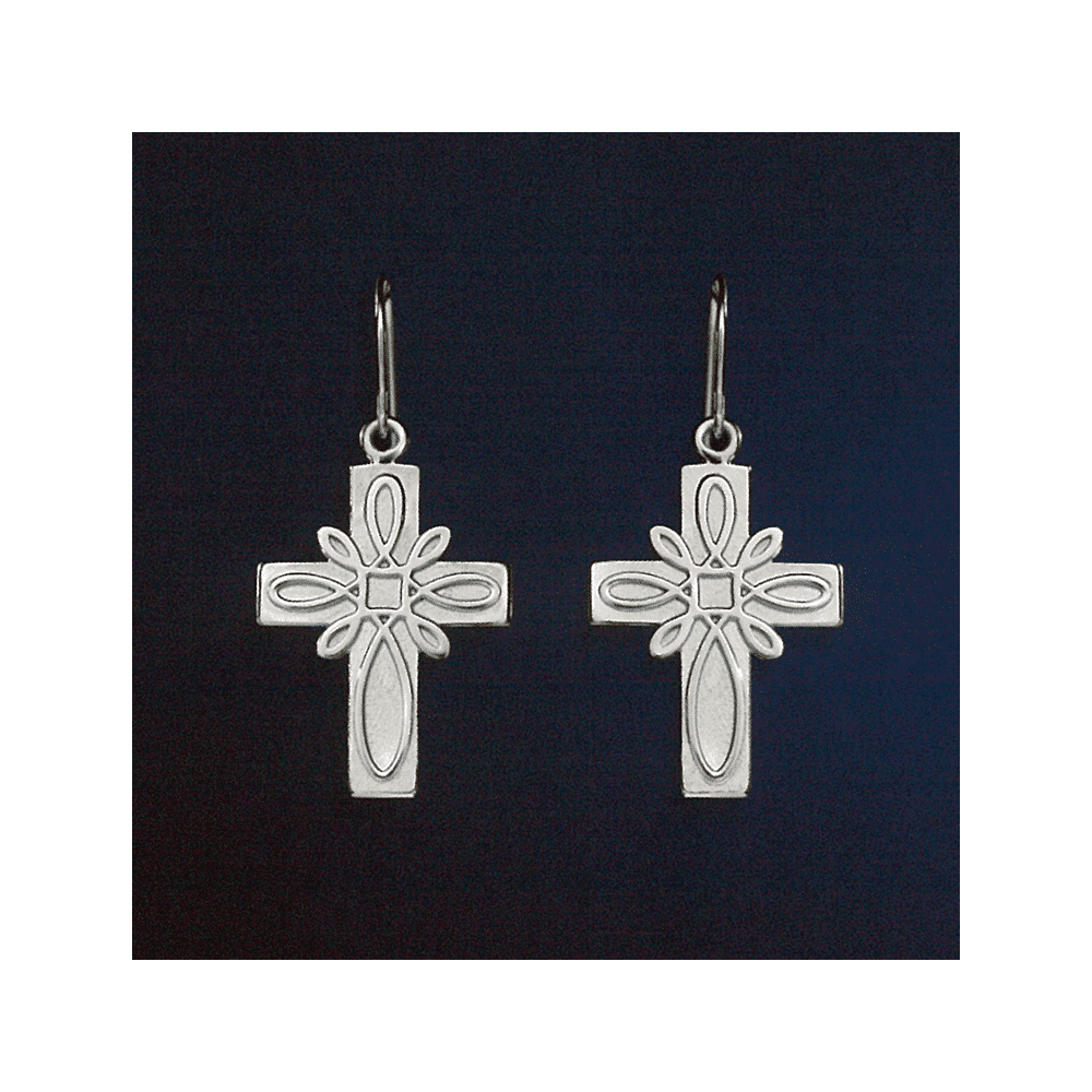 Függő fülbevaló Önkéntes lelkészi kereszttel
